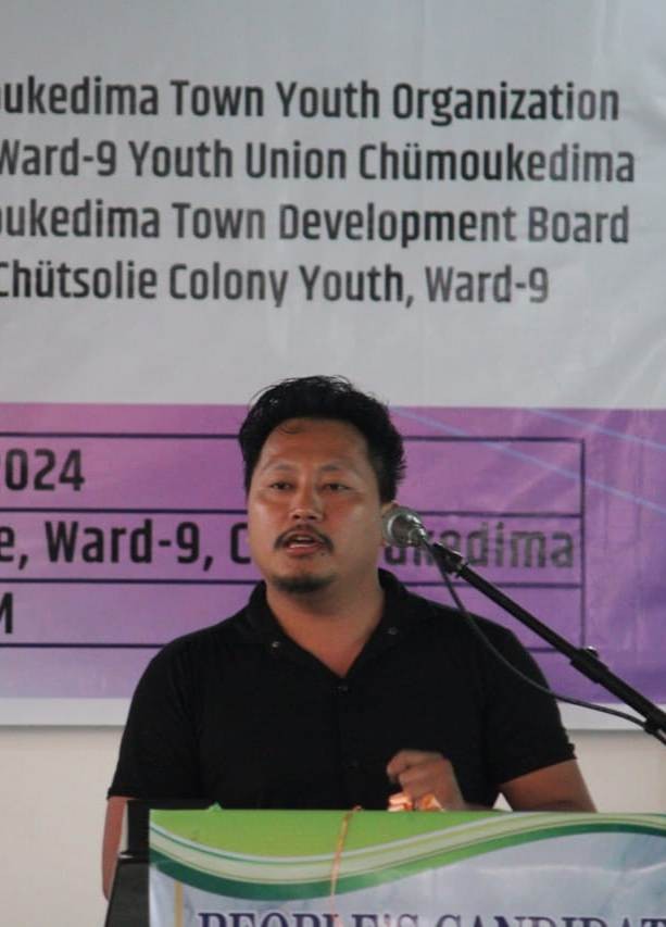 Sekho Thakro from Ward 9 of Chümoukedima Town Council will contest the upcoming ULB elections.